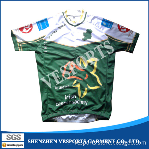 Sublimation Printed Long Sleeve Cycling Team Jersey